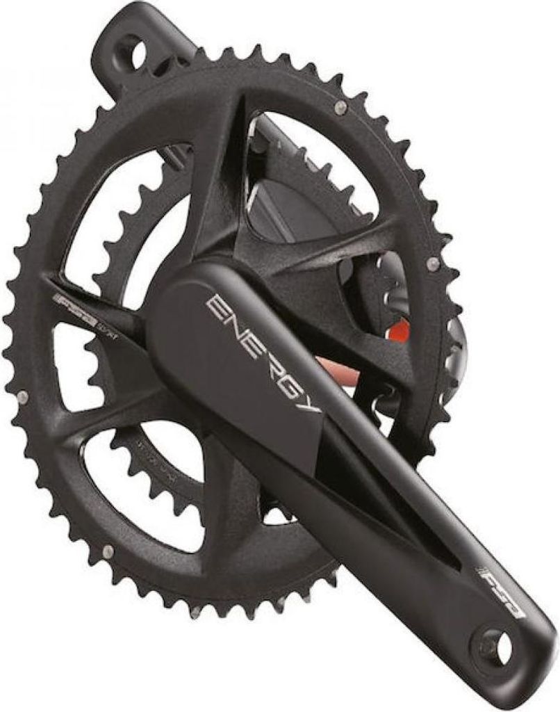 FSA Kurbelgarnitur Energy Modular BB386Evo 2x 175 mm Schwarz - vielseitige Pe...