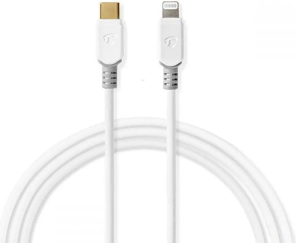 Nedis Cavo da Lightning a Usb C 2 M Trasparente Trasparente Taglia unica