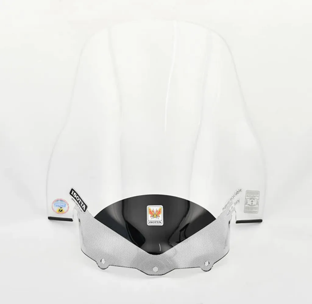 Pare-brise ISOTTA 600x645mm en PMMA haute résistance pour Yamaha