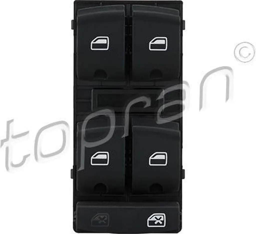 Bouton de Commande Lève-vitre Electrique Audi A3 A6 Q7 OE 4F0959851C5PR