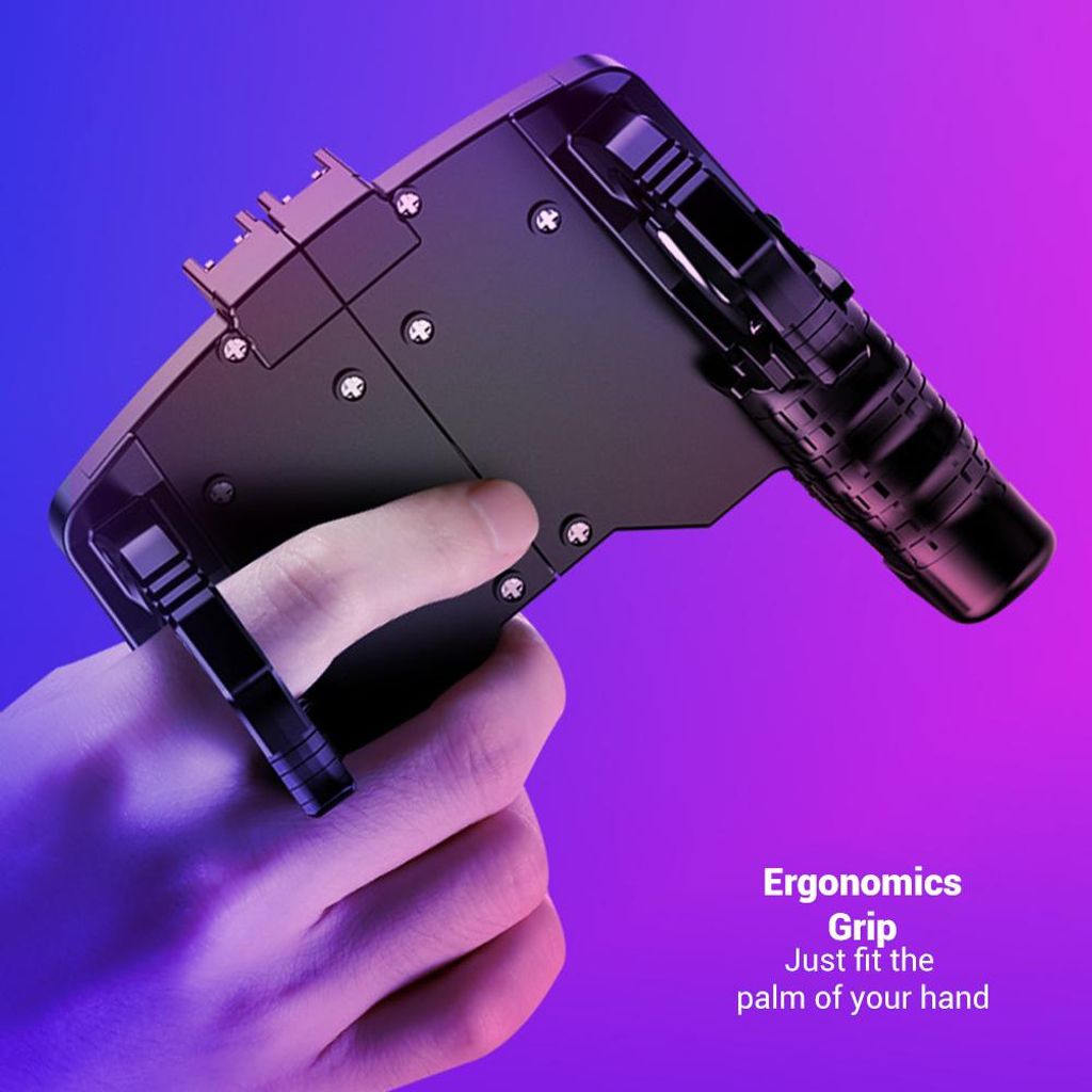 Vier-Finger-Tastaturkürzel für die PUBG Survival Rules Of Peace Elite Snapshot-Tasten-Controller zum Auslösen von Joystick-Joysticks für 4- bis...