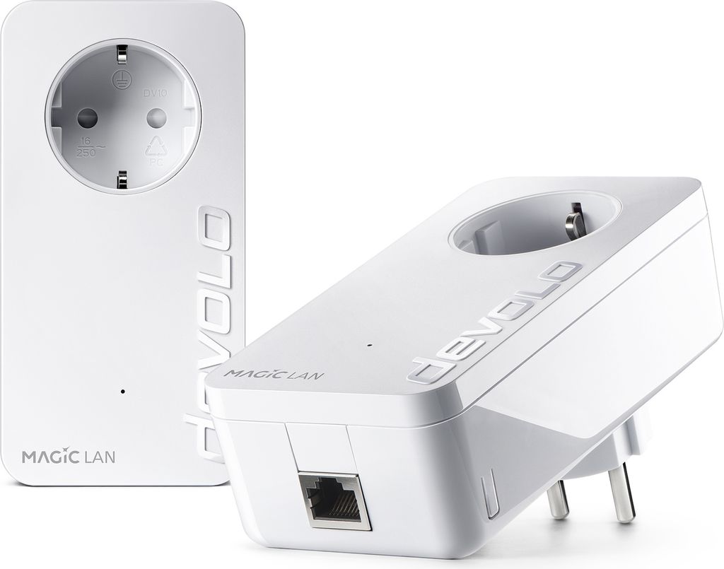 devolo Magic 1 LAN Powerline 1x Gigabit LAN Port 2x Adapter