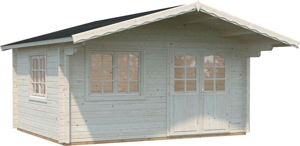 Palmako Gartenhaus Helena 15,1 m² - 70 mm Transparent tauchimprägniert
