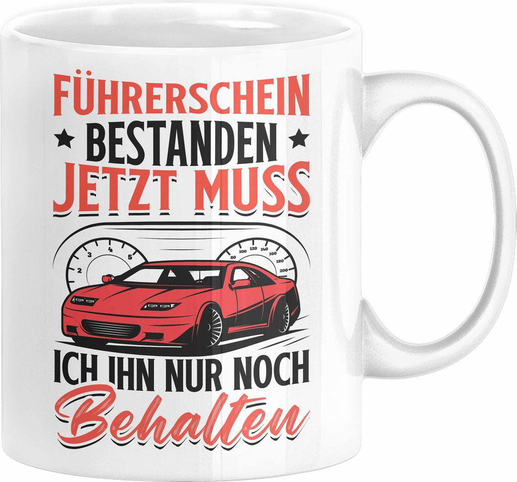Führerschein Bestanden Tasse Geschenk Bestandende Produktbild 