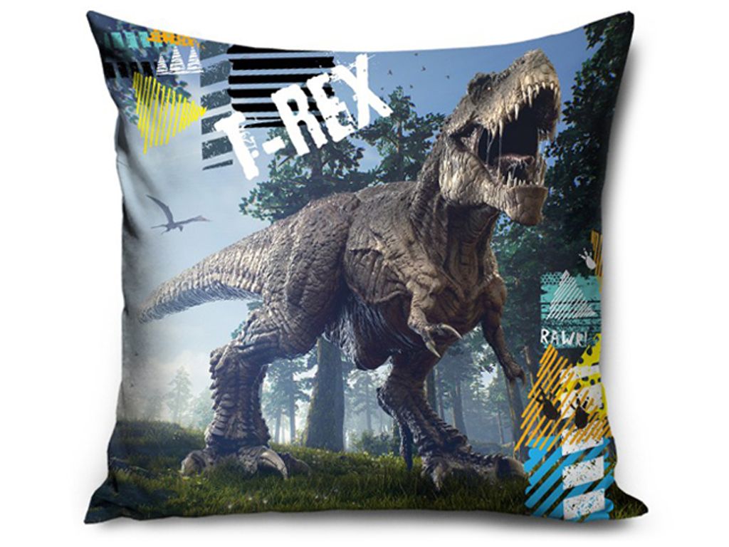 Kinderkissen Dinosaurier T-Rex Produktbild 
