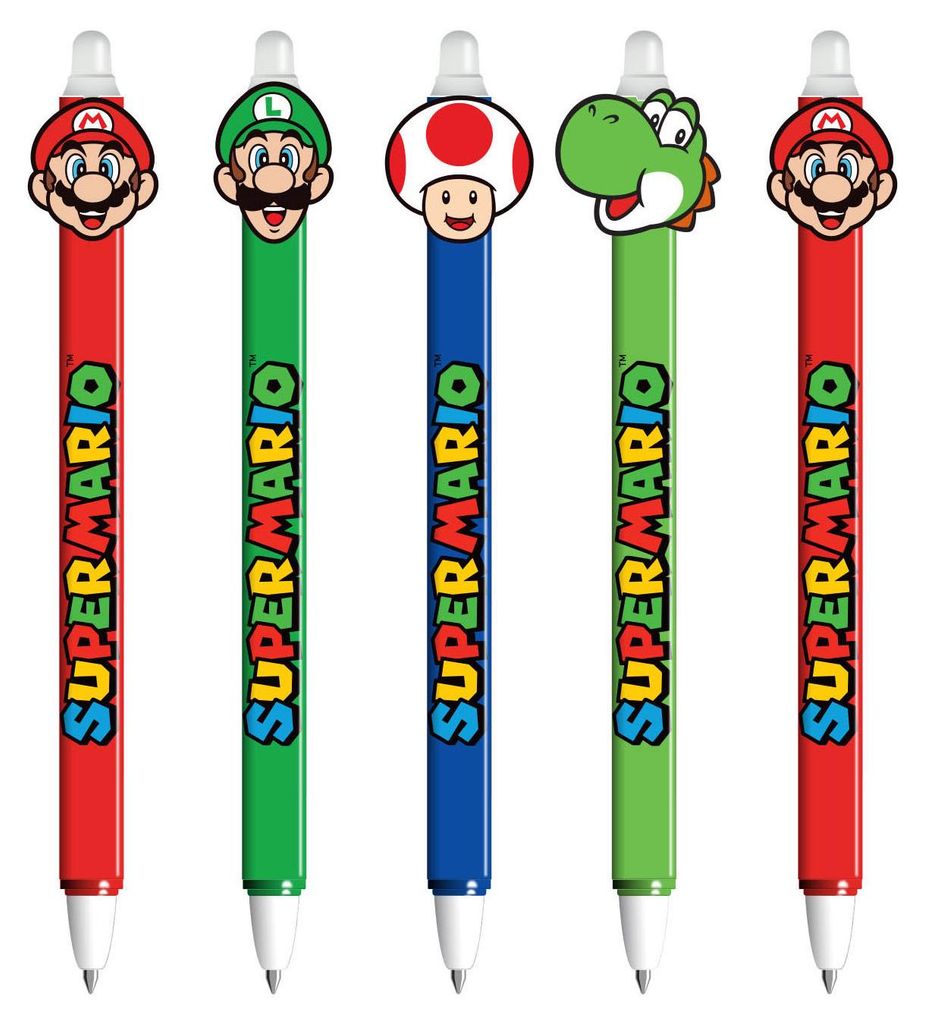 Super Mario Uitwisbare Gelpen Image du produit 