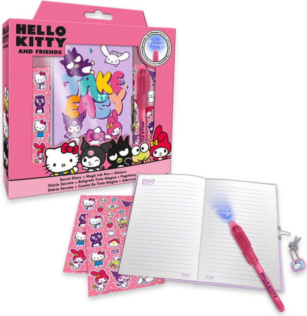 Sombo Hello Kitty dagboekset, verschillende kleuren, papier Productafbeelding 