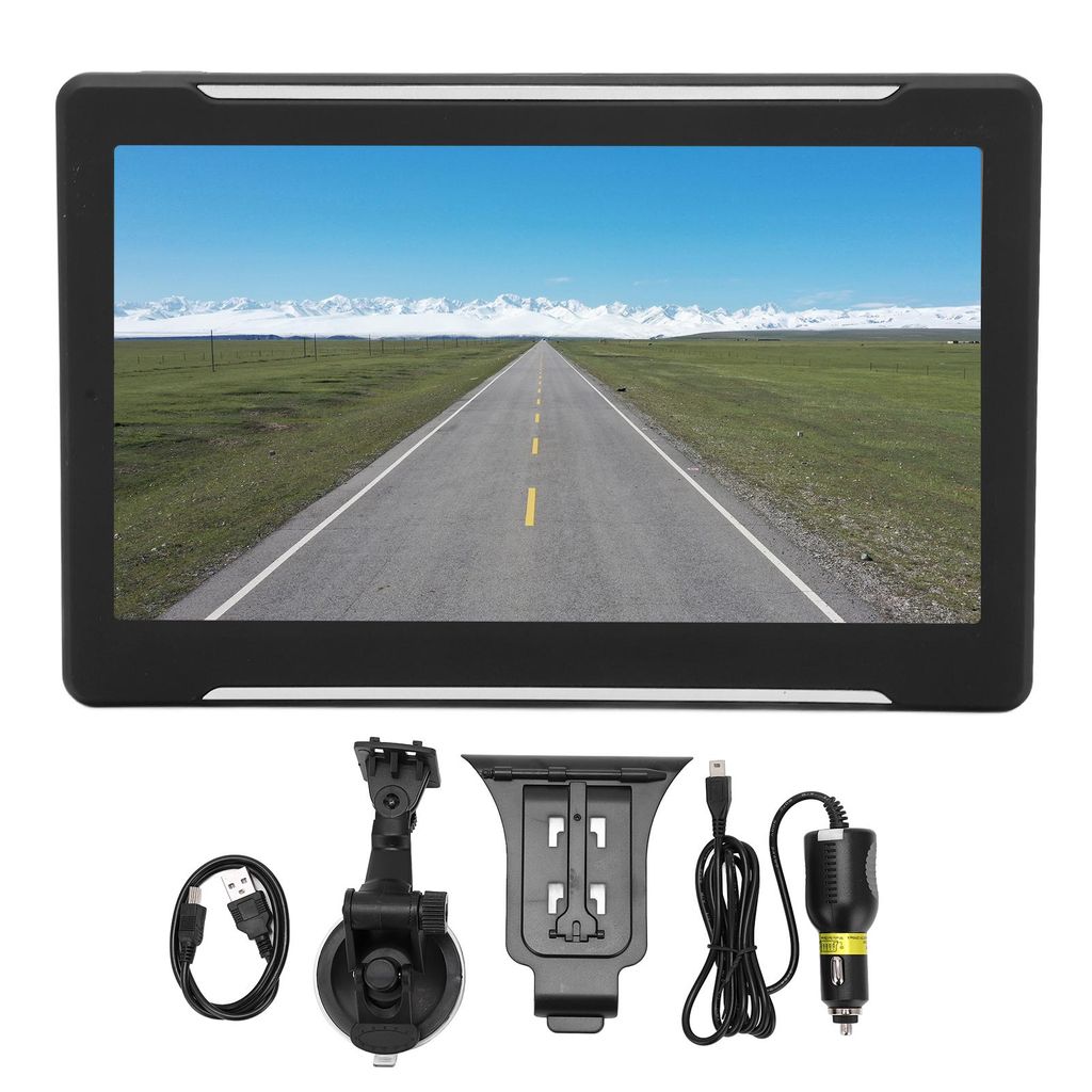 GPS-Navigation, 7-Zoll-Bildschirm, High Definition, 8 GB, 256 MB, universell für Auto, LKW