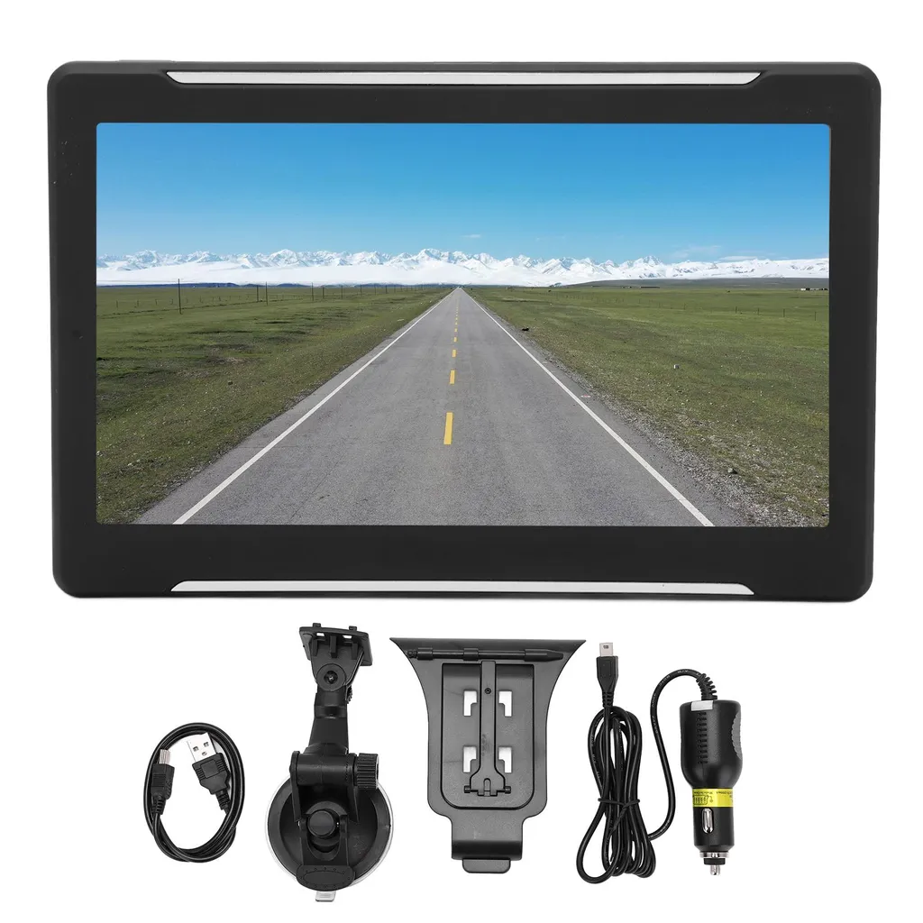 GPS voiture écran 7 pouces HD 8Go fini les problèmes de réseau en route