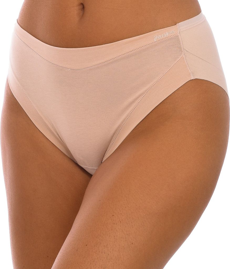 Janira Unsichtbarer Damen-Höschen Brislip Baumwolle Band aus elastischem Stoff 1031862