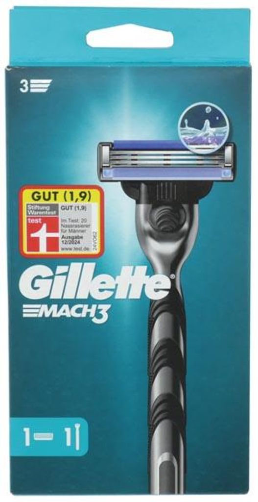 GILLETTE Mach3 Rasierapparat Produktbild 