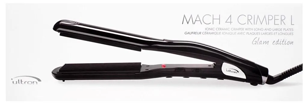 Lisseur gauffreur Ultron Mach 4 Crimper L plaques larges en céramique
