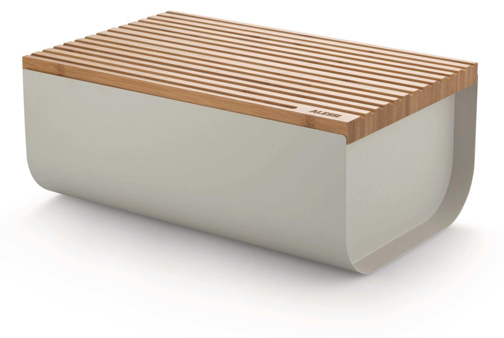 Alessi Mattina Bread Box,Bread Bin Wg (Art.-Nr. BG03 WG, EAN 8003299443109)
