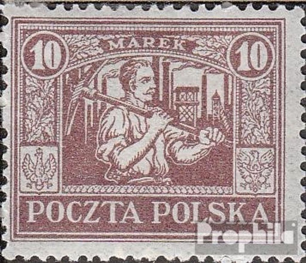 Briefmarken Ost-Oberschlesien - Regulär 1922 Mi 14 postfrisch Freimarken
