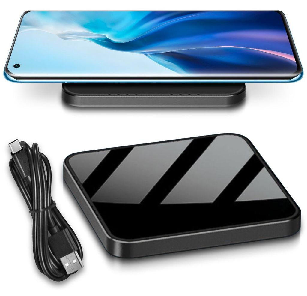 Kabelloser Qi Charger 15W Wireless Laden Xiaomi Mi 11 Ultra 10 Pro 9 Ladestation