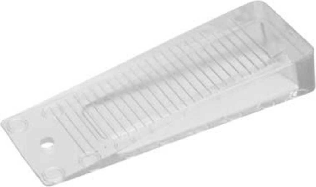 Cuneo per porta 100 mm 16 mm plastica trasparente - 500615 Immagine del prodotto 