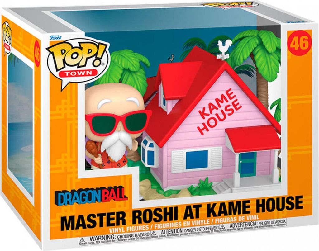 Funko Pop! - Figurki Master Roshi w Kame House - Dragon Obrázok produktu 