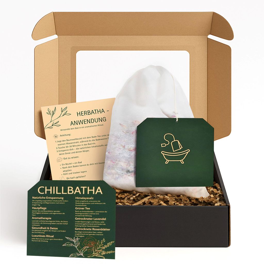 Valle Verde Badetee, Bade-Tee, Wellness-Bad, Krautbad, Badesalz, Badezusatz, Aromatherapie, Entspannung, Hautpflege - Hangefertigt, 100% Natürlich