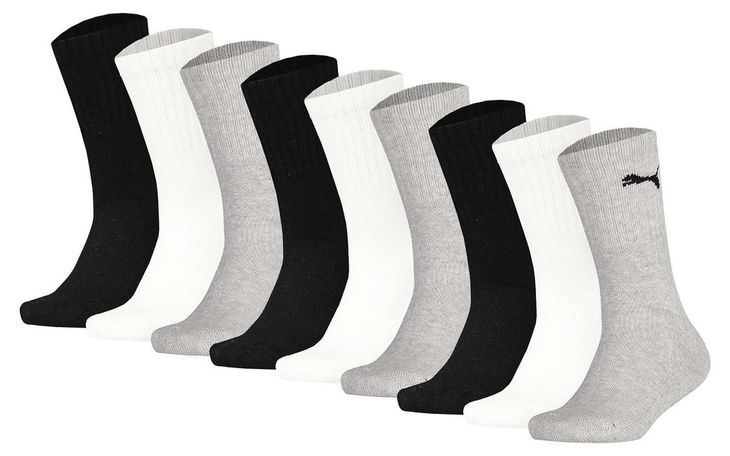 Puma Crew Socken Kinder (9-pack) Produktbild 