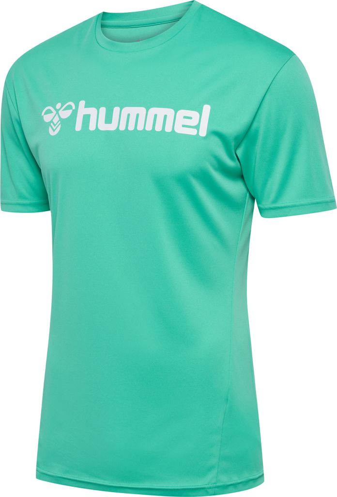 Hummel Hmllogo Jersey S/S - atlantis, Größe:M