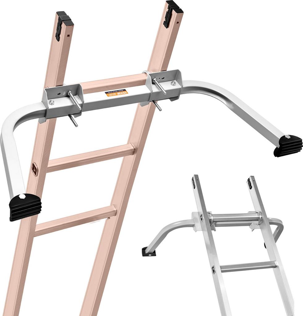 VEVOR Leiterstabilisator, Abstandshalter für Ausziehleitern, robustes Flügelspann-/Wandleiterzubehör für Dachrinnen, einfach zu verwenden und v...