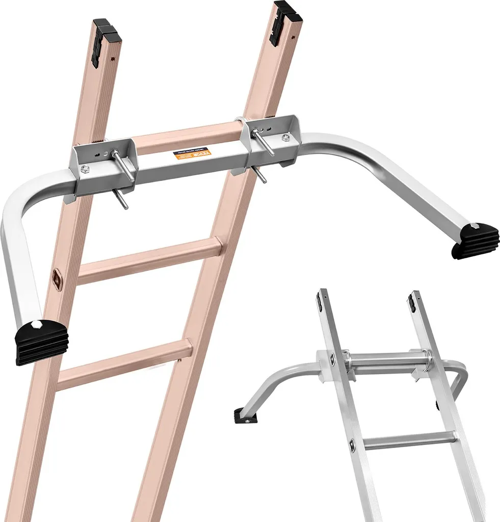 Stabilisateur d'échelle robuste 159kg avec protection gouttières