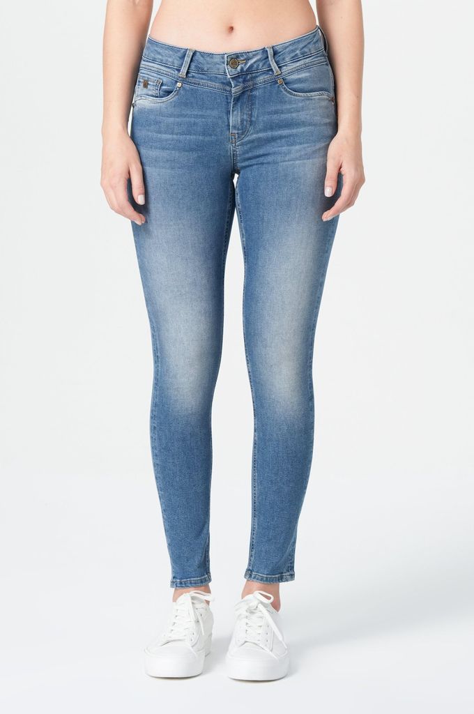 M.O.D Miracle of Denim Elena Skinny Fit Jeans Damen Decent Blue