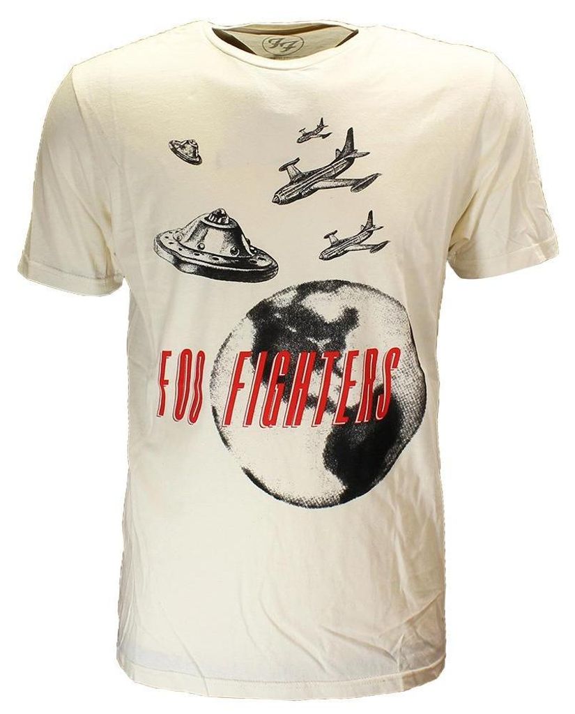 Foo Fighters UFO Flugzeuge T-Shirt - XXL Produktbild 