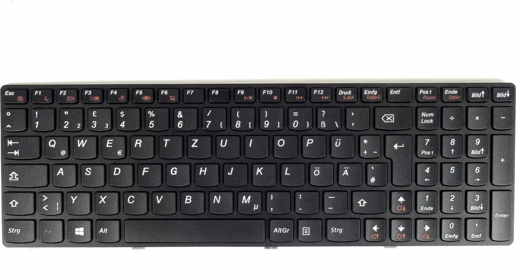Tastiera Lenovo IdeaPad G500 G510 G700 QWERTZ Tedesca | Ricambio Top