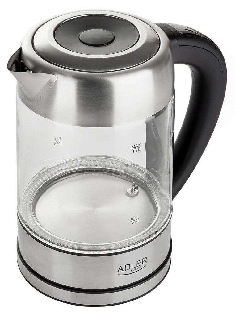 Adler AD 1247 NEW electric kettle 1.7 L Hazelnut Stainless Immagine del prodotto 