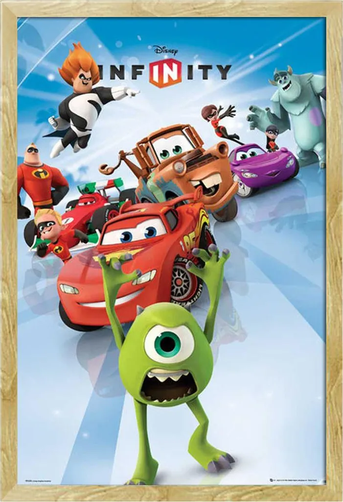Regalo Disney Infinity: Quadro Cast Portrait con Cornice Shinsuke