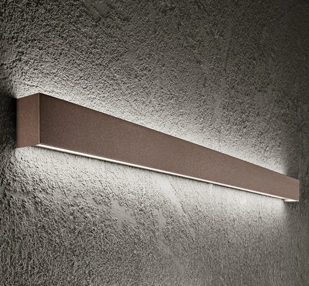 Applique Murale LED Perenz 30W Aluminium Marron Métallisé Design Moderne