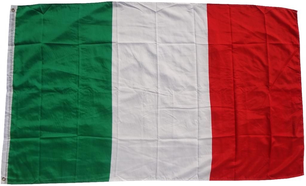 Bandiera XXL Italia 250 x 150 cm bandiera con 3 occhielli Immagine del prodotto 