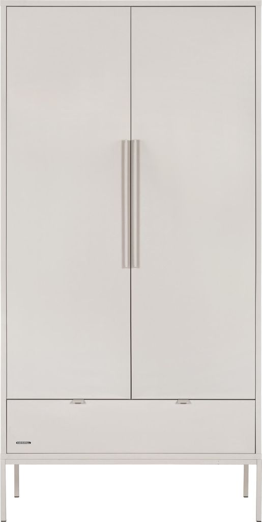 Kidsmill Amy Kleiderschrank 2-türig Oatmeal