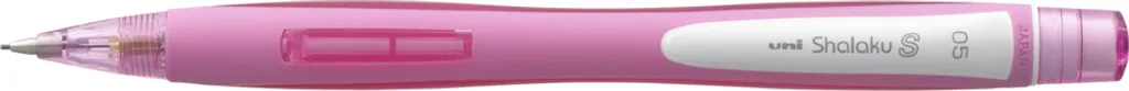 Porte-mine scolaire uni-ball SHALAKU S Rose idéal pour prise de notes