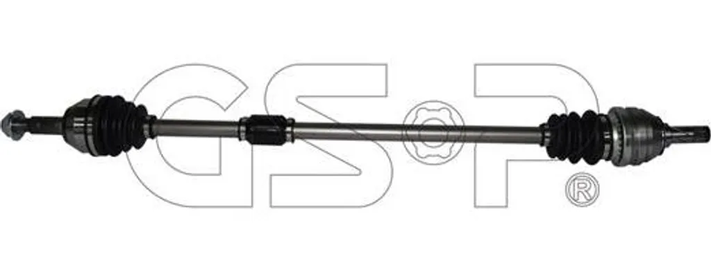 Arbre de transmission OE 374487 GSP 244065 en acier haute rigidité