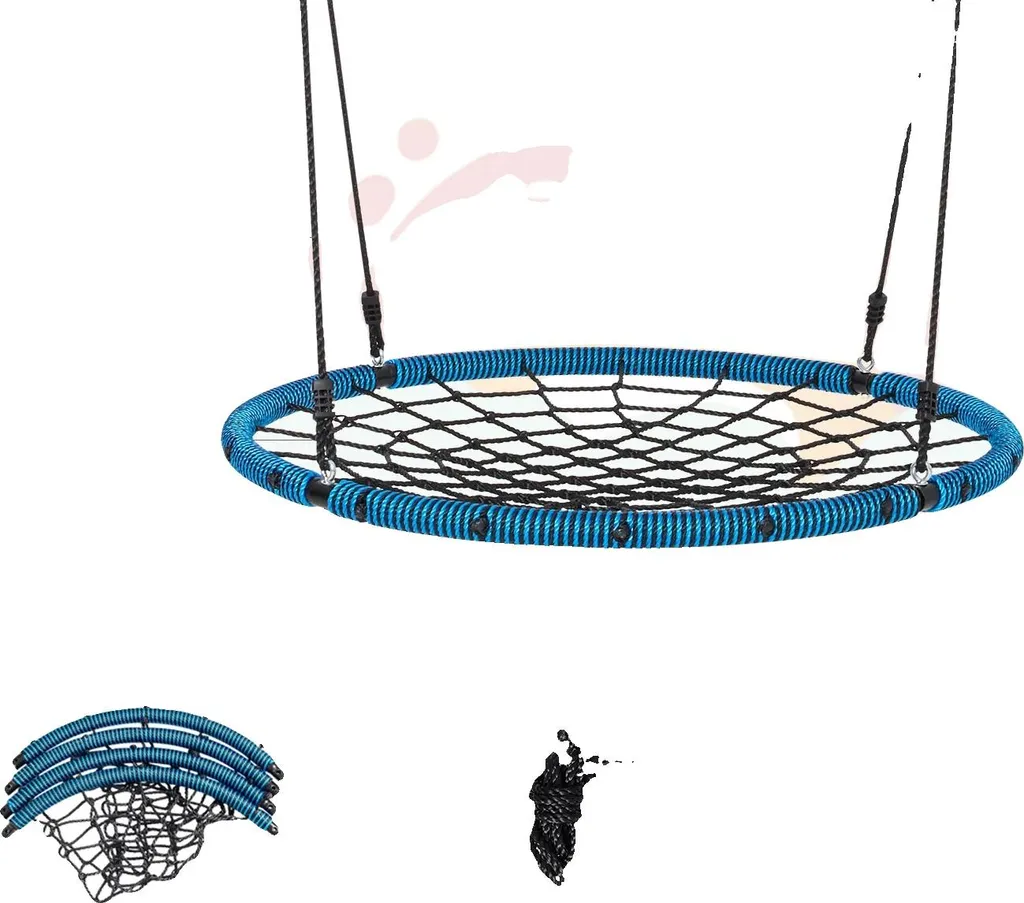 Amaca Bambini Tipo 7 con Imbracatura Sicura per Interno ed Esterno