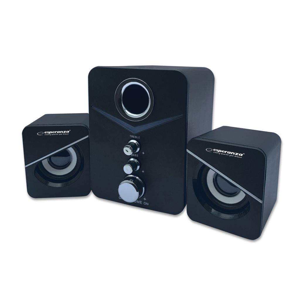 Esperanza EP153 USB 2.1 Lautsprecherset 6 W Schwarz