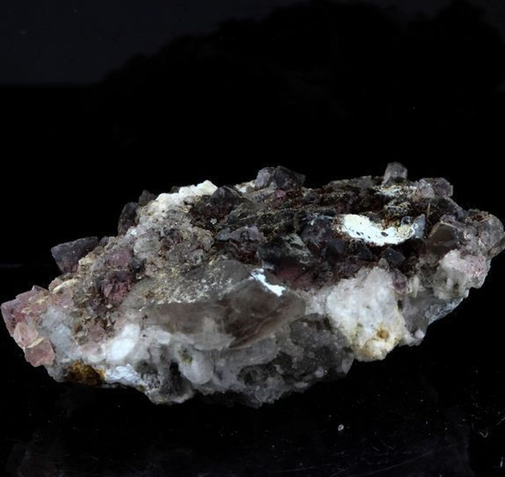 Fluorit + Quarz 96,5 Karat
