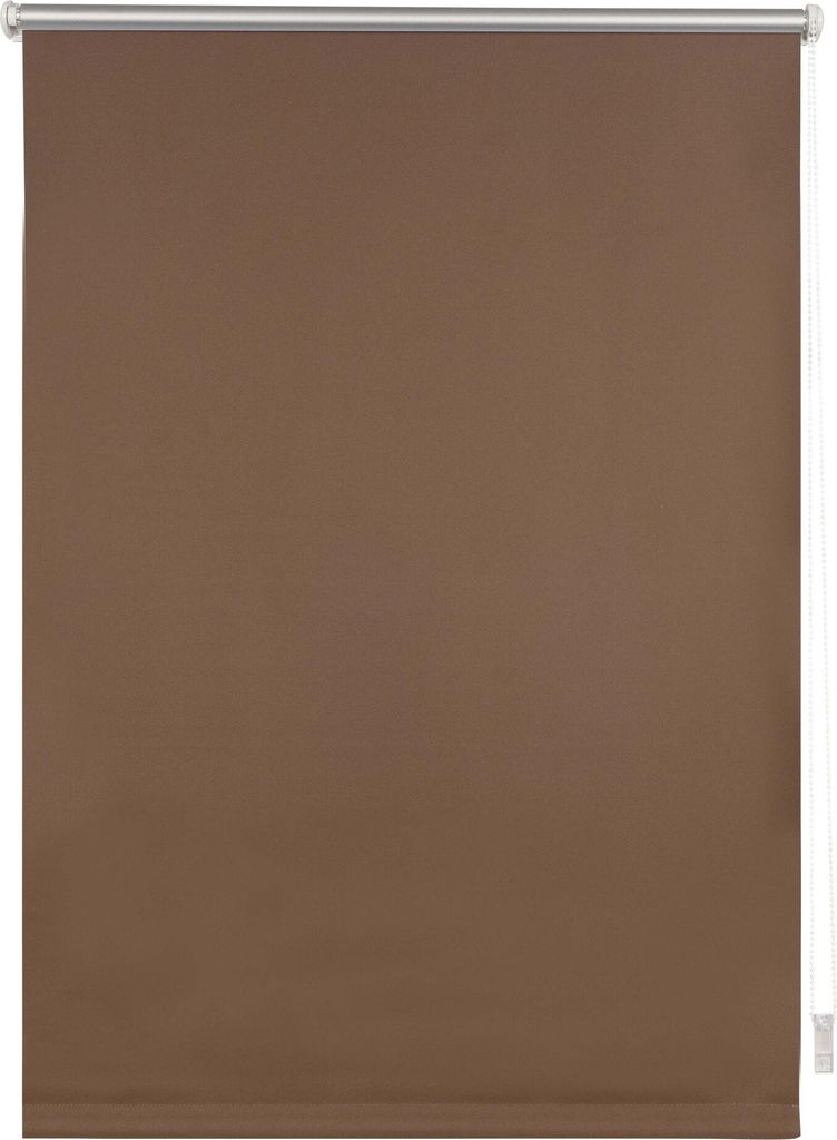 Thermo Rollo auf Maß Klemmfix Verdunkelungsrollo Farbe: Braun, Größe: B): 91-100 cm, L): 40-160 cm