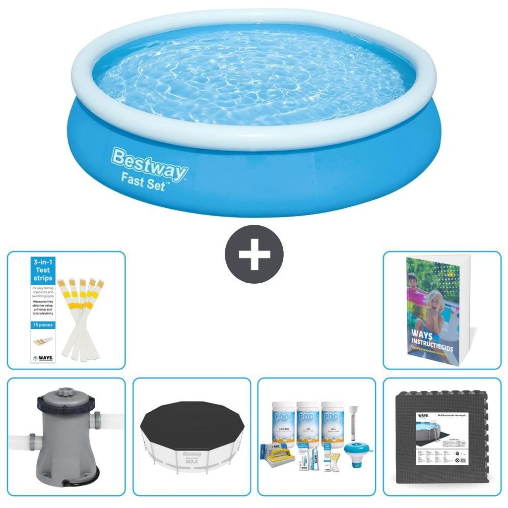 Bestway Fast Set Rund - 366x76 cm - 7-teilig S238