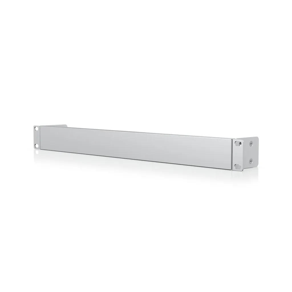 Panneau d'occultation rack 19'' 1U argent pour baie de brassage Pro