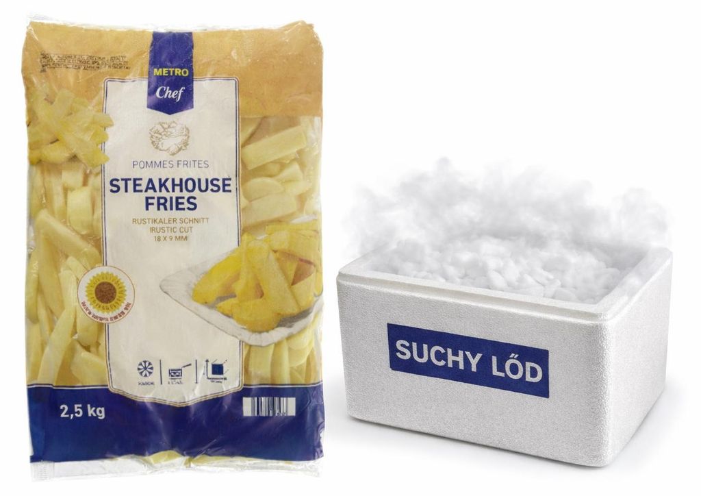 Frytki Steakhouse Fries 2,5kg - Metro Chef Zdjęcie produktu 