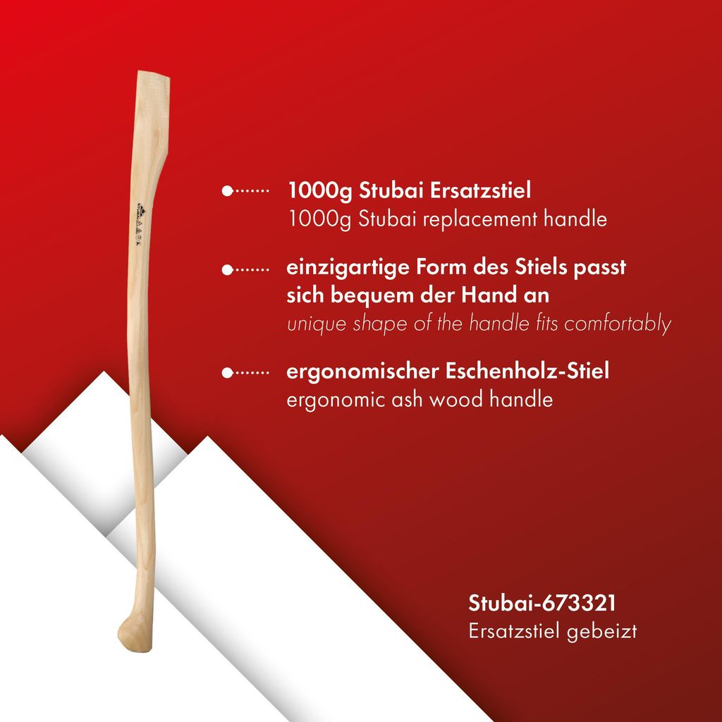 STUBAI Ersatzstiel 1050 mm für Stubai Sappie 6733 & 6734 | Produktbild 