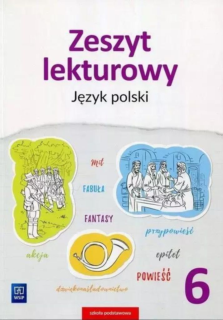 Język polski klasa 6 Zeszyt lektur WSiP