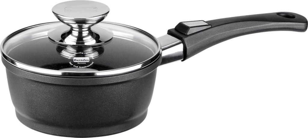 Casseruola con coperchio in vetro 16 cm, alluminio fuso, Immagine del prodotto 