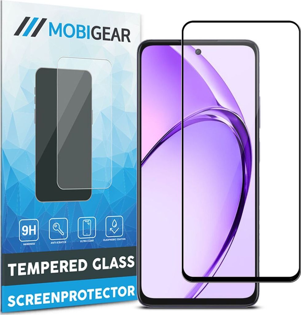 Mobigear Premium OPPO A80 Panzerglas Gehärtetes Glas Displayschutz - Hüllenfreundlich