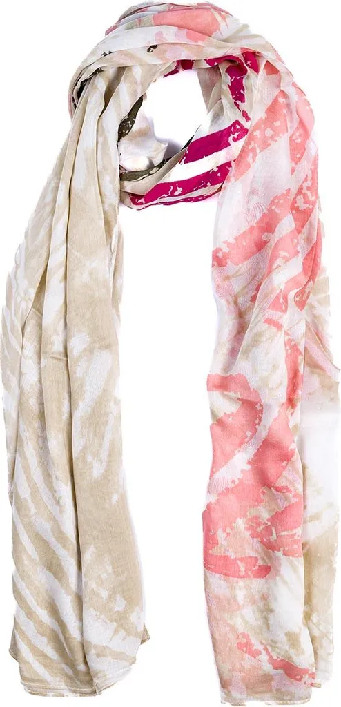 Passigatti Sciarpa Beige Donna con Motivo | Eleganza Italiana