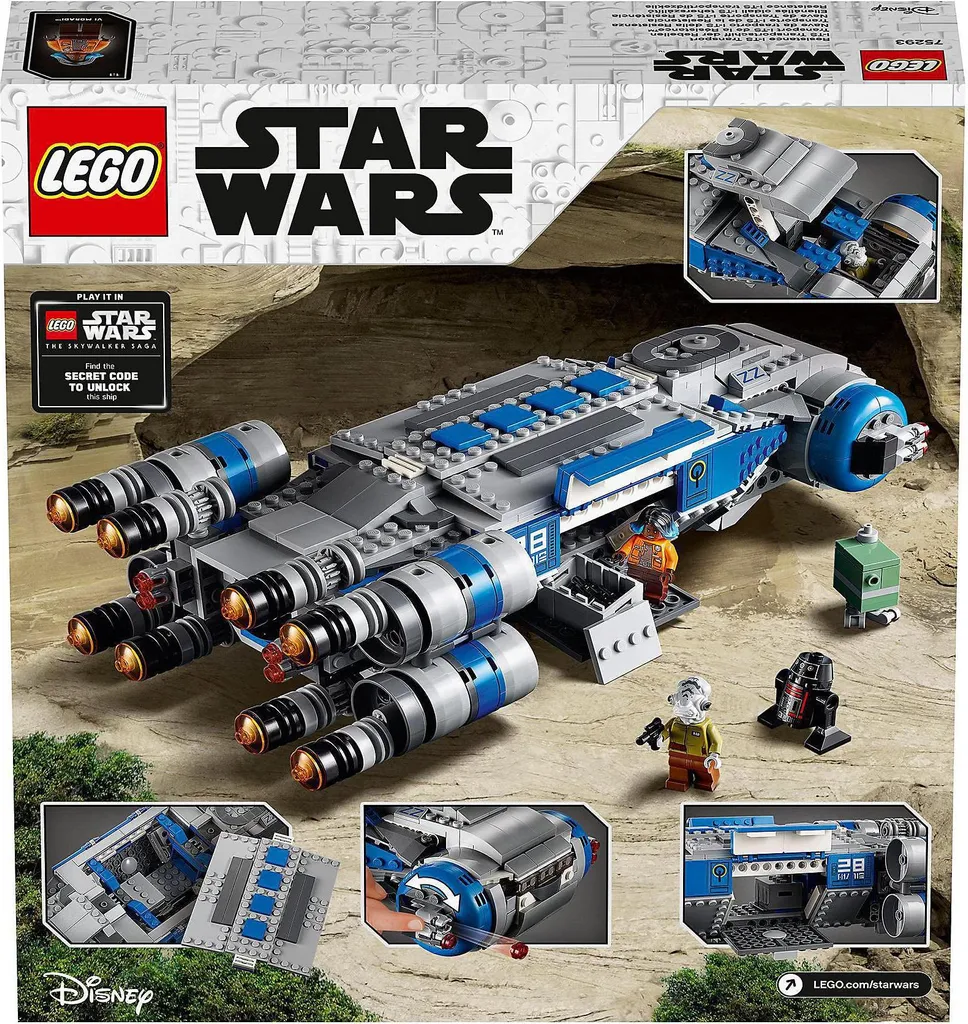 Vaisseau LEGO Star Wars 75293 pour Recréer les Batailles de la Galaxie - 29