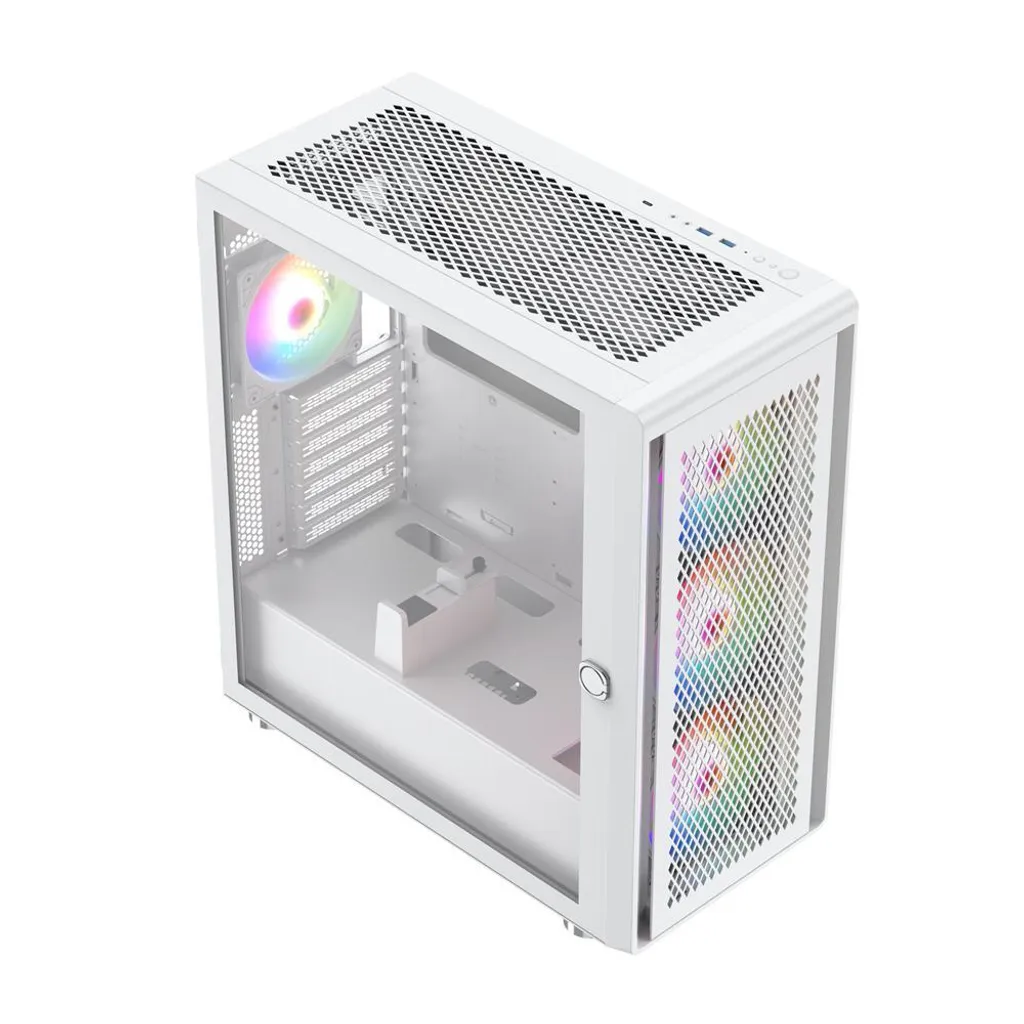 Silentware Air 100 White Boîtier PC Moyen Tour ATX Blanc Mesh